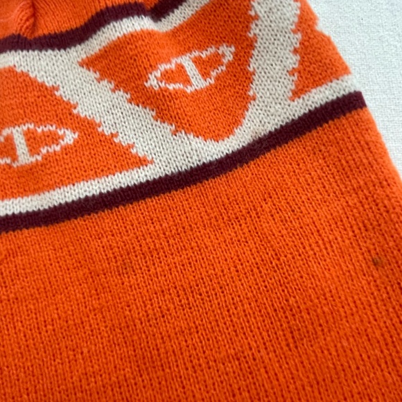 Poler Stuff Orange & Brown Camp Vibes Zilla Beanie - Picture 3 of 9